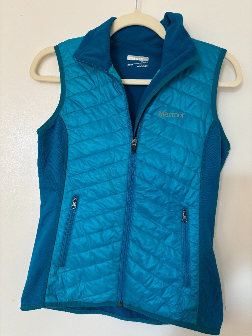 Marmot Variant Blue Puffer Vest XS